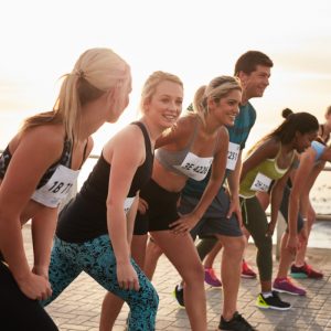 Group of runners