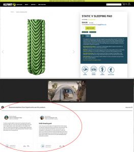 Klymit on ExpertVoice